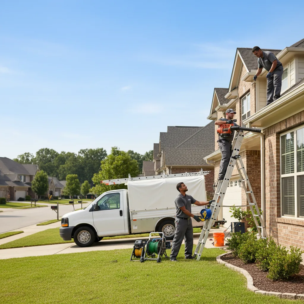 Home Gutter Service in Webbers Falls, OK near me